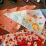 Various dog Bandanas, bows, toys, jumpers and blankets Image 10
