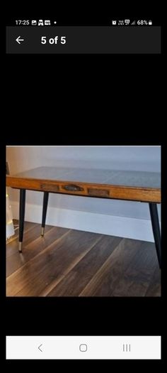 Vintage Wooden Printers Tray