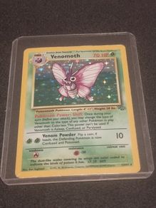 Pokemon TCG Venomoth 13/64 Jungle Holo
