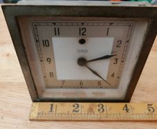 Vintage Temco Electric Art Deco clock made by Telephone Mfg. Co.