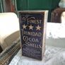 Antique Vintage Trindad cocoa shells cardboard packaging with product Image 9