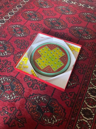 Glass Marble Board Game
