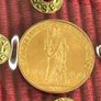 Vatican Gold Coin Set 1936 100 lire Low Mintage 8,239 Image 4