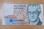 Irish Bank Notes - Bundle of Four 10 Punt - James Joyce