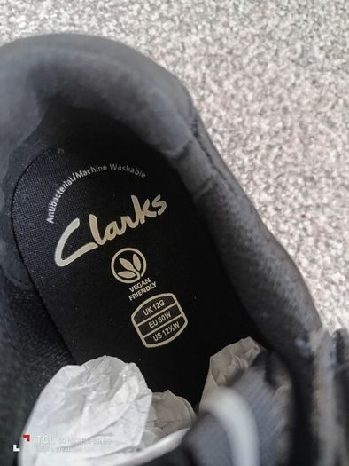 New.Clarks boy's school shoes. UK 12G/EUR 30