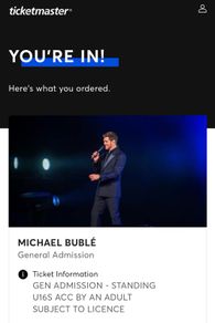 Michael Buble Malahide Castle