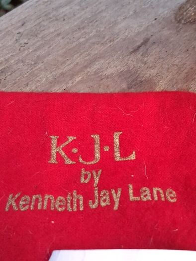 Kenneth Jay Lane 36" Pearl Necklace(With Pouch and COA)