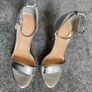 KORKYS Stunning Platform Silver Heels Size 5! Image 4