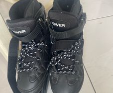 Inline Power Roller skates with lights Uk size 2-4