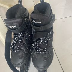 Inline Power Roller skates with lights Uk size 2-4