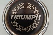 Triumph car wheel centre alloy cap vintage