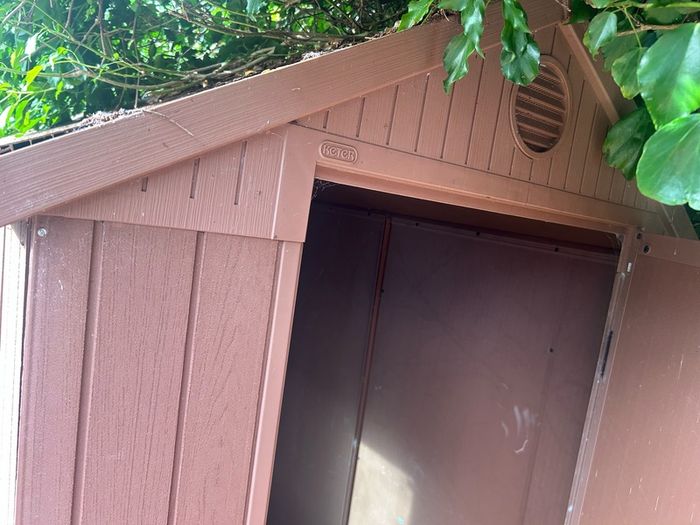 Keter 6x4 plastic shed