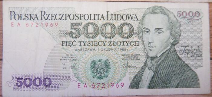 Vintage banknotes from around the world (10 each)