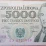 Vintage banknotes from around the world (10 each) Image 7