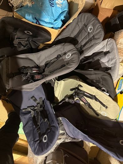 Bugaboo cameleon 3 seat fabric  in swords
