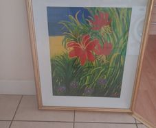 large picture in lovely frame