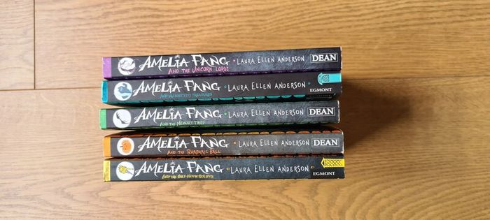 The Amelia Fang 5 Books Collection Set By Laura Ellen Anderson