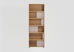 Open Bookcase Desk High (2210mm) - 6 Levels