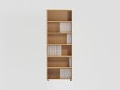 Open Bookcase Desk High (2210mm) - 6 Levels