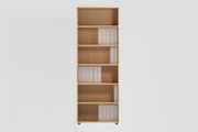 Open Bookcase Desk High (2210mm) - 6 Levels