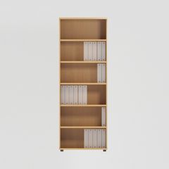 Open Bookcase Desk High (2210mm) - 6 Levels