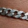 Vintage Sterling Silver 925 thick Chain and thick Bracelet heavy 59.1g Image 9