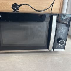 SHARP Quality Series YC-QS204AU-B Solo Microwave - Black