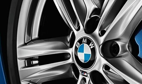 1x Cap For Bmw Alloy Wheel Centre Caps Emblem 57mm Diameter Abs
