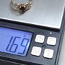 Vintage Fully Hallmarked Gold Garnet Ring Birmingham  Size 57 Image 9