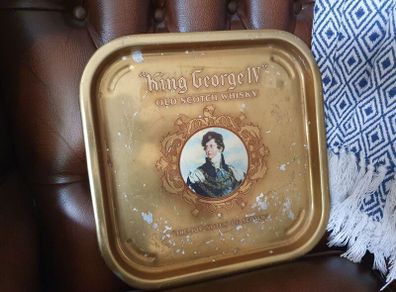 Pub tray, King George Scotch Whisky