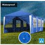 3 x 9 m UV Protection  Gazebo Party Tent  with 8 Side Panels, Garden, Market, Wedding, Party Image 2