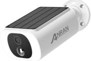 2K Solar Security Cameras Wireless Outdoor/Indoor, Integrated Solar Panel, Battery Camera, Color Night Vision, Spotlight Camera, 2-Way Talk, PIR Motion Detection, Alerts, Work with Alexa, C3