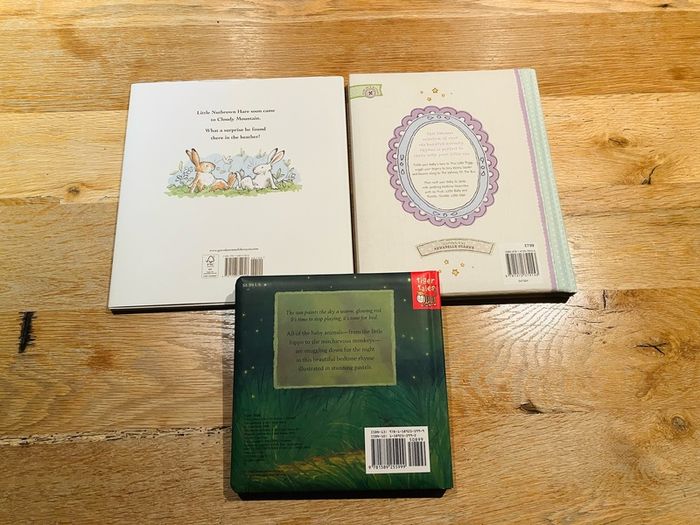 Kids Bedtime Books x3 - Sam McBratney, Nursery Rhymes - 3 Hardbacks