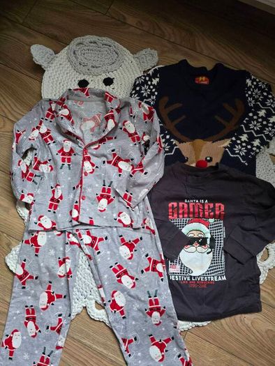 Big bundle boy clothes 5-6 years + shoes and gift
