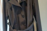 Light black raincoat L