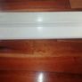 Beautiful wooden framed hall mirror, with coat & hat hooks. Image 6