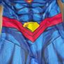 Brand New DC Superman Costume - Jumpsuit & Cape - Size - 7-8 Years - RRP - 29.99 Image 4