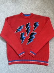 Zara winter Jumper in RED 100% cotton