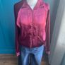 American Apparel burgundy bomber. Size S Image 9