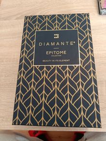 Diamante epitome collection champagne crystals