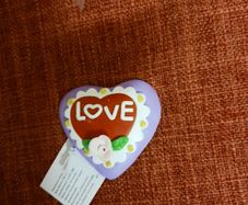 Vintage Russ Love Brooch