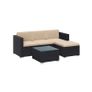Garden Sofa with Table Garden Furniture Set with Cushions Image 2