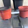 4 plastic flower pots Image 4