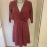 Isabella Oliver Emily Maternity Breastfeeding  Dress Bordeaux size UK14 EU42 Postage included Image 4