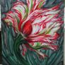Original acrylic painting   -  "Tulip " Image 8