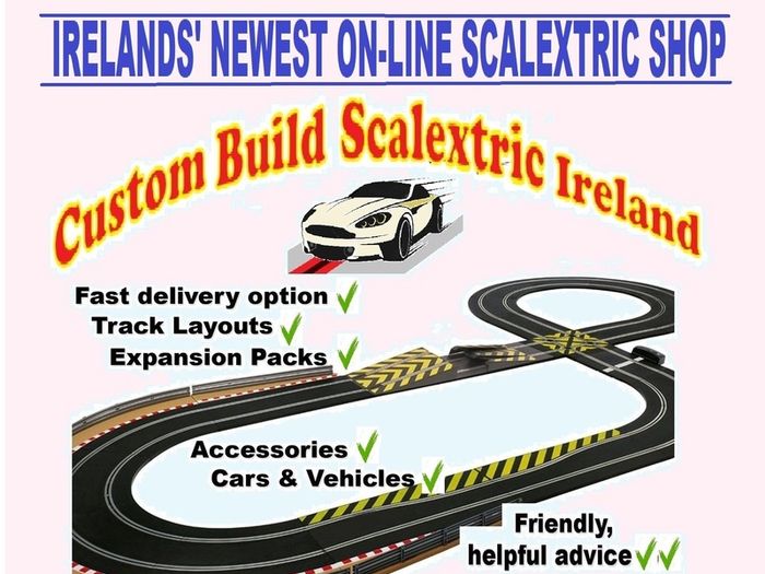 Scalextric C8234. 4x Radius 2 (22.5 degree) Track Curve (R2)