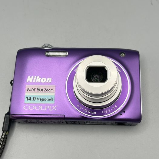Nikon Coolpix S3100 14MP Digital Camera Purple - Full Kit