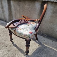 Victorian mahogany chair, restoration project
