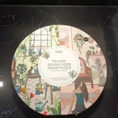 Double sided jigsaw with poster