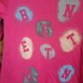 Benetton top long sleeve girls size 6-7 years pink Image 3